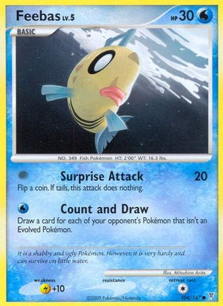 Feebas - 104/106 [Supreme Victors] Reverse Holofoil