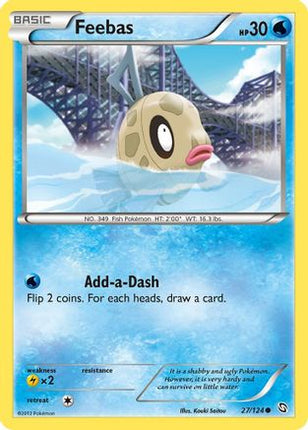 Feebas - 27/124 [Dragons Exalted] Reverse Holofoil