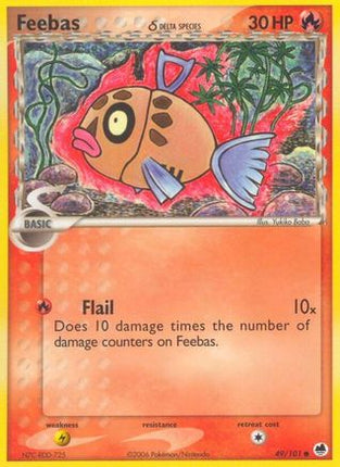 Feebas (Delta Species) - 49/106 [Dragon Frontiers]