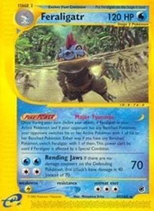 Feraligatr (47) - 47/165 [Expedition] Reverse Holofoil
