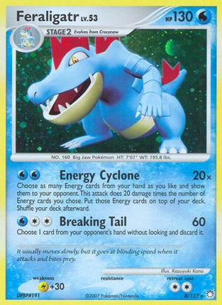 Feraligatr - 8/123 [Mysterious Treasures] Holofoil