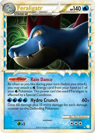 Feraligatr (Prime) - 108/106 [HeartGold SoulSilver] Holofoil
