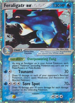 Feraligatr ex - 103/115 [Unseen Forces] Holofoil