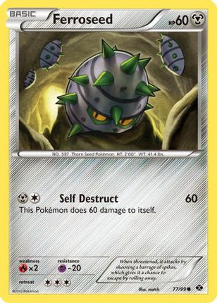 Ferroseed - 77/101 [Next Destinies] Reverse Holofoil