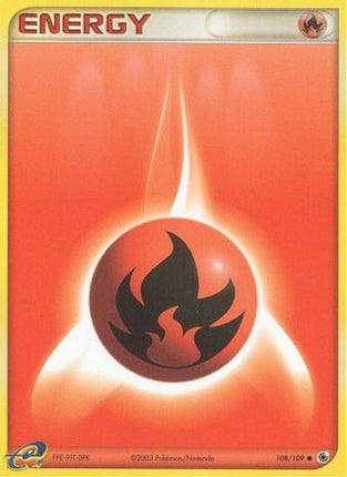 Fire Energy - 108/109 [Ruby and Sapphire] Reverse Holofoil