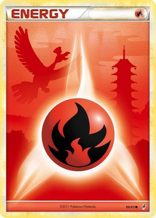 Fire Energy - 89/95 [Call of Legends] Holofoil