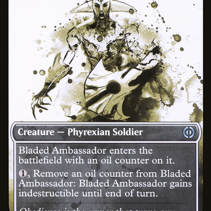 Bladed Ambassador (Showcase) [Phyrexia: All Will Be One]