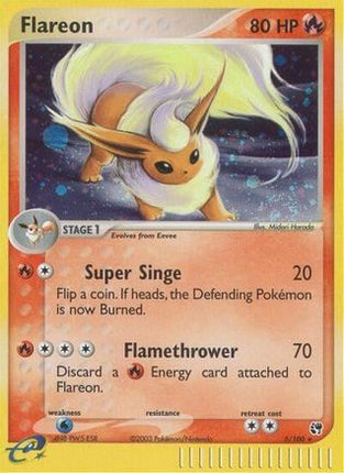 Flareon - 5/109 [Sandstorm] Reverse Holofoil