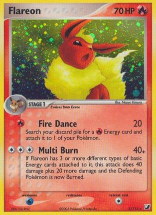Flareon - 5/115 [Unseen Forces] Reverse Holofoil