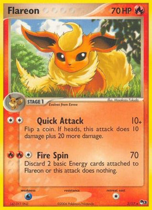 Flareon - 2/017 [POP Series 3] Holofoil