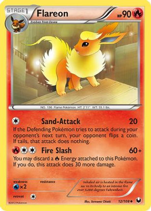 Flareon - 12/99 [Dark Explorers] Reverse Holofoil