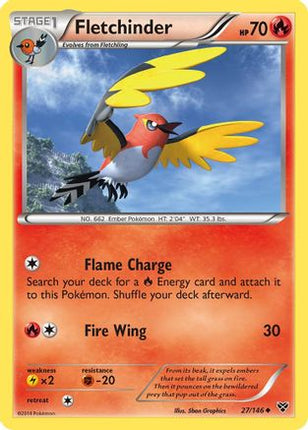 Fletchinder - 27/106 [XY Base Set]