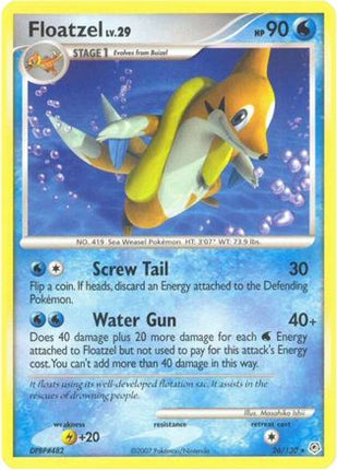 Floatzel - 26/130 [Diamond and Pearl] Reverse Holofoil