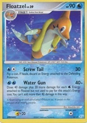 Floatzel 2- DP Trainer Kit Manaphy & Lucario