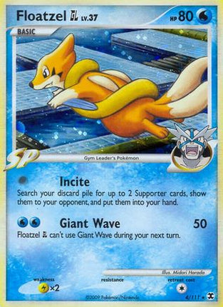 Floatzel GL - 4/106 [Rising Rivals] Reverse Holofoil