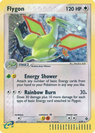 Flygon - 4/97 [Dragon] Reverse Holofoil