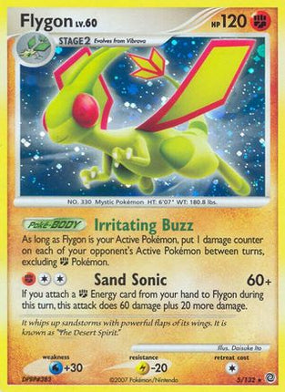 Flygon - 5/132 [Secret Wonders] Holofoil