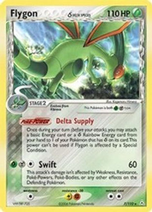 Flygon (Delta Species) - 7/110 [Holon Phantoms] Holofoil
