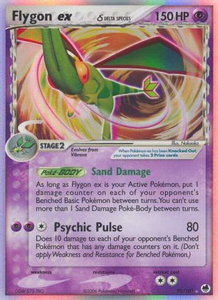 Flygon ex (Delta Species) - 92/106 [Dragon Frontiers] Holofoil