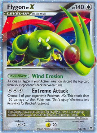 Flygon Lv.X - 105/106 [Rising Rivals] Holofoil