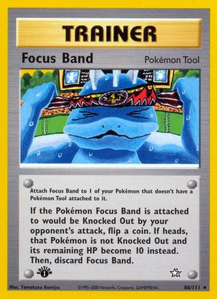 Focus Band - 86/111 [Neo Genesis] 1st Edition