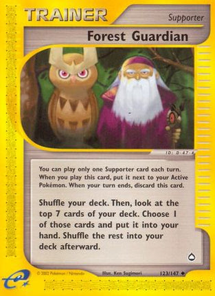 Forest Guardian - 123/147 [Aquapolis] Reverse Holofoil