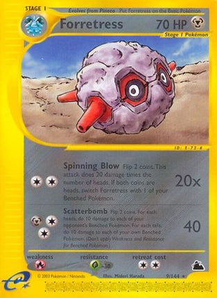 Forretress (9) - 9/144 [Skyridge]