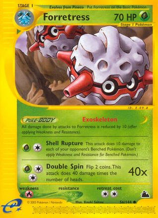 Forretress (56) - 56/144 [Skyridge] Reverse Holofoil