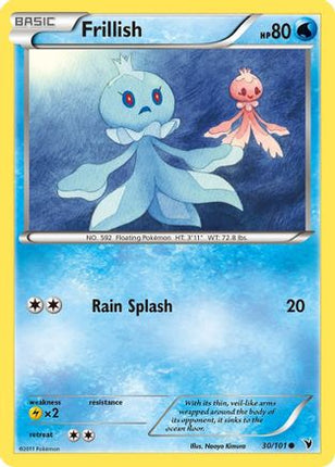 Frillish - 30/101 [Noble Victories] Reverse Holofoil