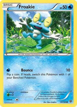 Froakie - 39/106 [XY Base Set] Reverse Holofoil