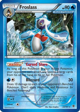 Froslass (Team Plasma) - 23/106 [Plasma Blast] Reverse Holofoil