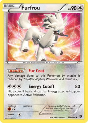 Furfrou - 114/106 [XY Base Set] Holofoil