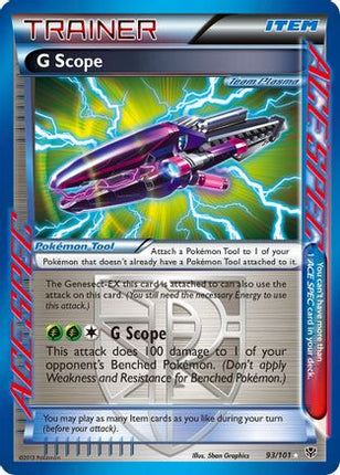 G Scope (Team Plasma) - 93/106 [Plasma Blast] Holofoil