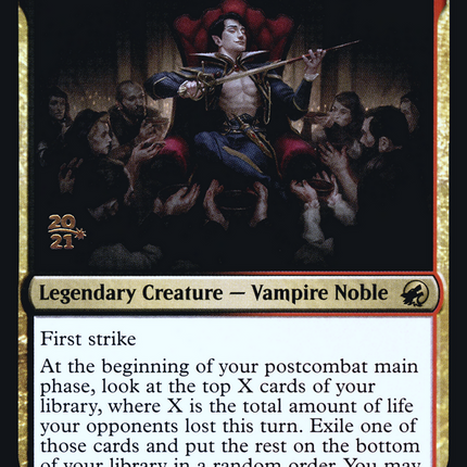 Florian, Voldaren Scion [Innistrad: Midnight Hunt Promos] Prerelease Foil
