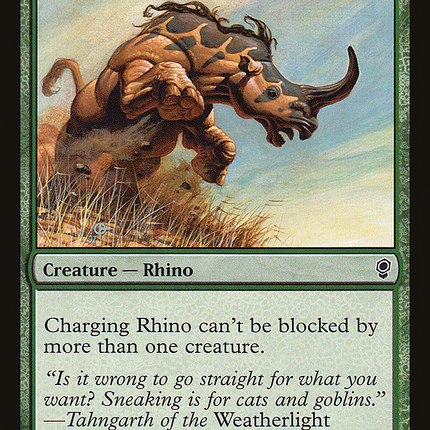 Charging Rhino [Conspiracy]