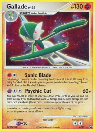Gallade - 6/132 [Secret Wonders] Holofoil