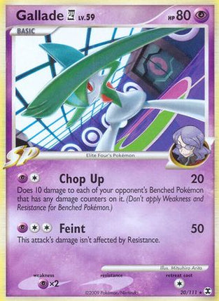 Gallade E4 - 20/106 [Rising Rivals] Reverse Holofoil
