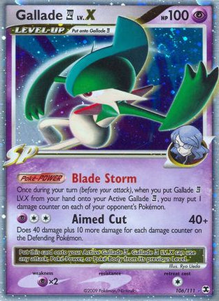 Gallade E4 Lv.X - 106/106 [Rising Rivals] Holofoil
