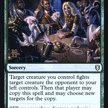 Barroom Brawl [Battle for Baldur's Gate Promos] Prerelease Foil