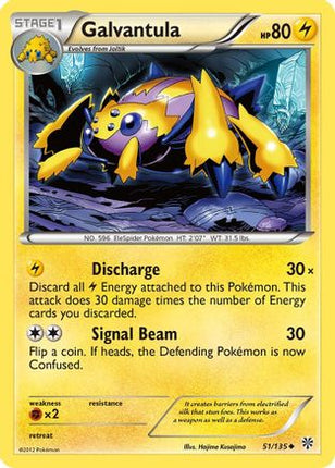 Galvantula - 51/108 [Plasma Storm] Reverse Holofoil