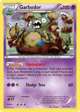 Garbodor - 54/106 [Dragons Exalted] Holofoil