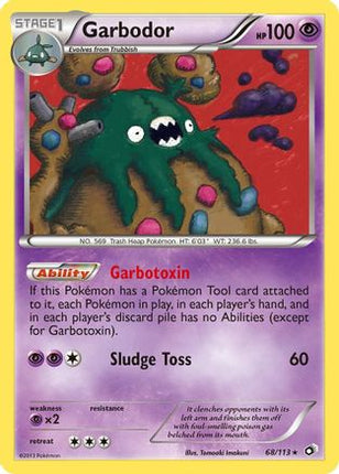 Garbodor - 68/106 [Legendary Treasures] Holofoil