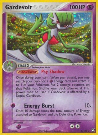 Gardevoir - 9/108 [Power Keepers] Holofoil
