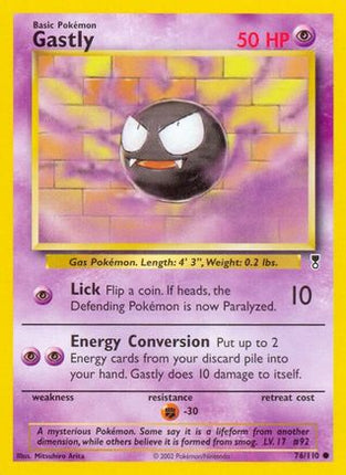 Gastly - 76/110 [Legendary Collection] Reverse Holofoil