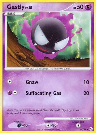 Gastly (64) - 64/106 [Arceus] Reverse Holofoil