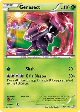 Genesect - 16/106 [Legendary Treasures] Reverse Holofoil