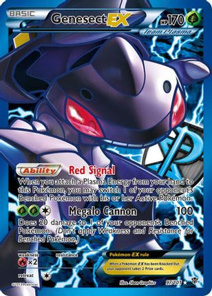 Genesect EX (Team Plasma) (97 Full Art) - 97/106 [Plasma Blast] Holofoil