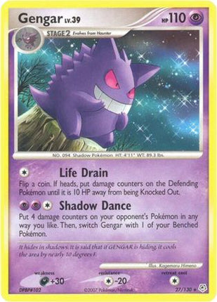 Gengar - 27/130 [Diamond and Pearl] Reverse Holofoil