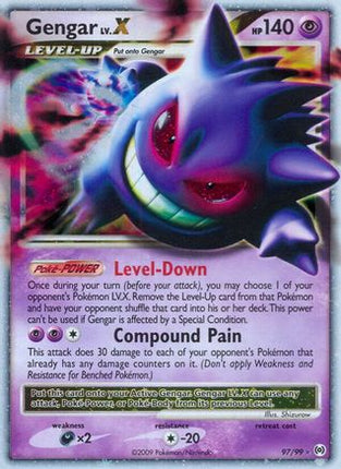 Gengar Lv.X - 97/106 [Arceus] Holofoil