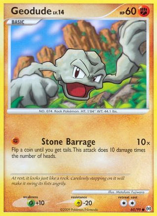 Geodude - 65/106 [Arceus] Reverse Holofoil